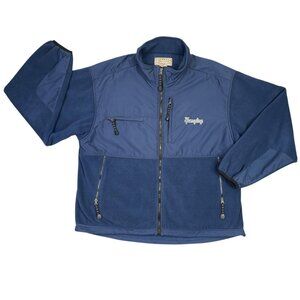 Yuengling Fleece Jacket Mens XL Blue Colorado Timberline Full Zip Beer Brewery